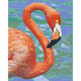Pixel Hobby Bild Flamingo 16 Platten