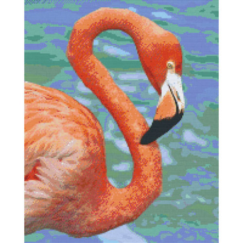 Pixel Hobby Bild Flamingo 16 Platten