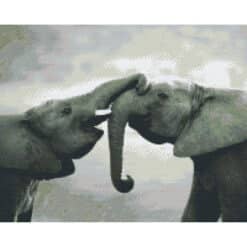 Pixel Hobby Bild Elefant 16 Platten