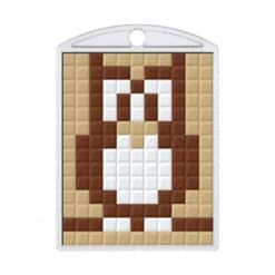 Pixelhobby Schlüsselanhänger Set Eule