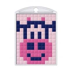 Pixelhobby Schlüsselanhänger Set Kuh