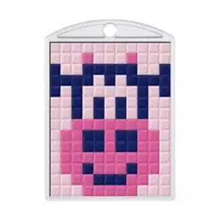 Pixelhobby Schlüsselanhänger Set Kuh