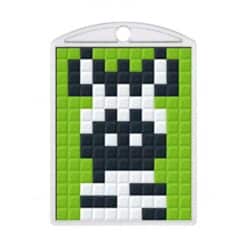 Pixelhobby Schlüsselanhänger Set Zebra