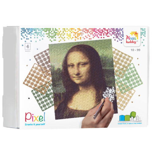 Pixeln Geschenkset Mona Lisa