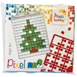 Pixelhobby Schlüsselanhänger Weihnachtsbaum