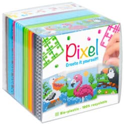 Pixel Triowürfel Fliegende Exoten
