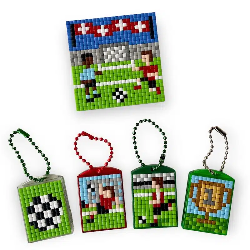 Pixel Set Fussball
