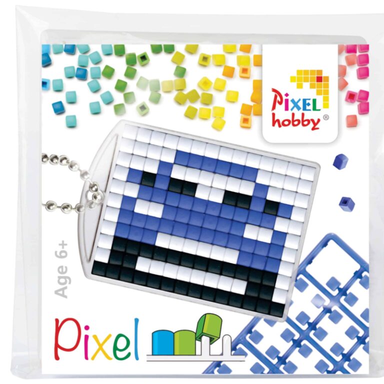 PIXEL Bastelset Safari – 12x12 Cm, Mit Pixelwürfeln & Noppenbasen – Kreatives Spiel Ab 6 Jahren