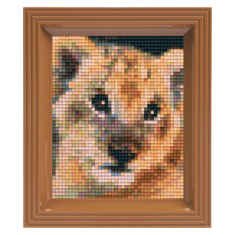 Pixelbild 31323-Löwenbaby