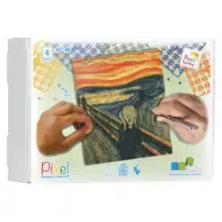 Pixel Geschenkset 4 Basisplatten - Der Schrei Munch 90293