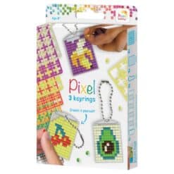 Pixelhobby Schlüsselanhänger Set Früchte-20137