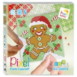 Pixel Set – 4 kleine Basisplatten Lebkuchen 44026