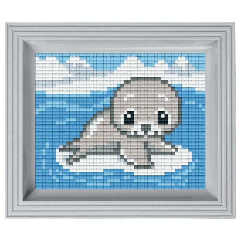 Pixelhobby Bildset Baby Robbe 31034