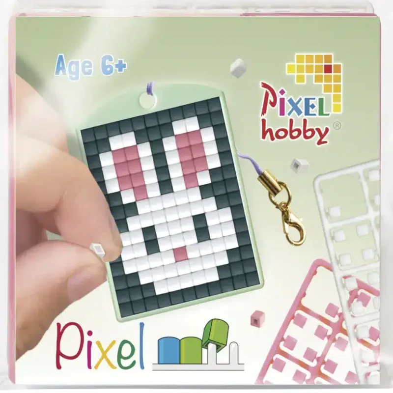 Pixelhobby Schlüsselanhänger Set Hase 23119