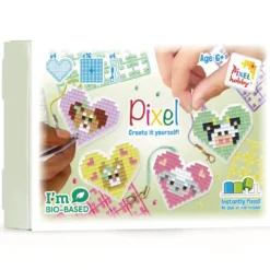 Pixelhobby Themenbox Herzanhänger - Tiere 25008